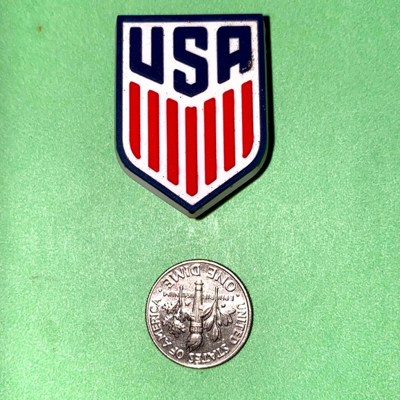 (10 for $15) USA NATIONAL Football Soccer Team ⚽️Crocs Shoe Charms - Picture 1 of 1